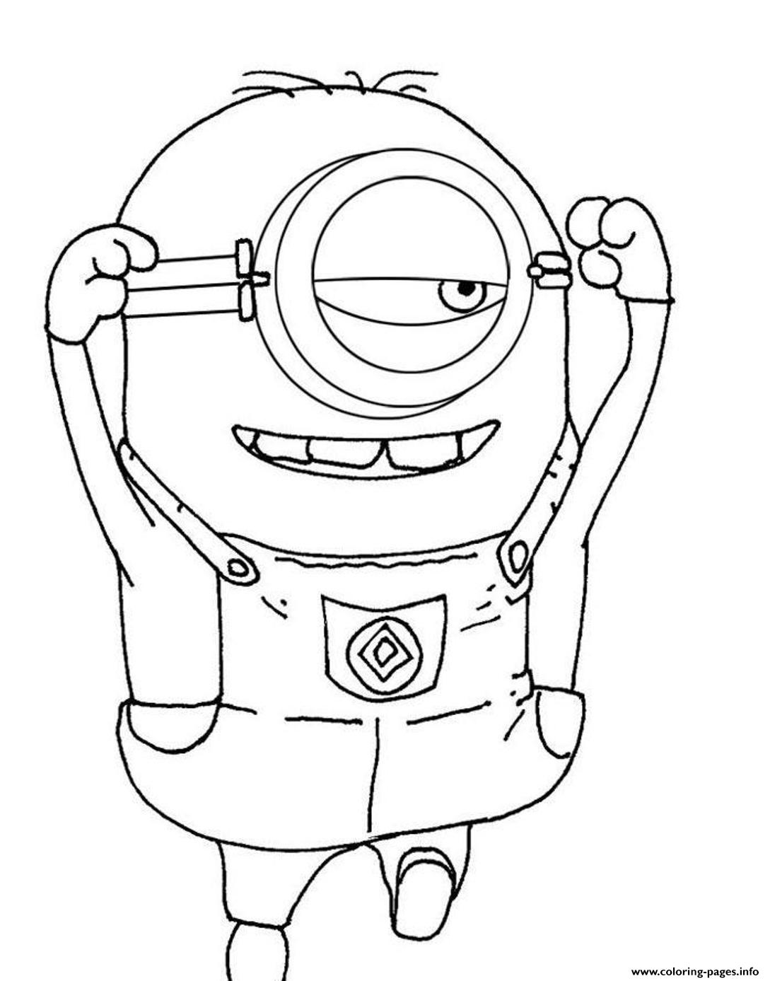 Despicable Me S Minion For Kids Freedab4 coloring