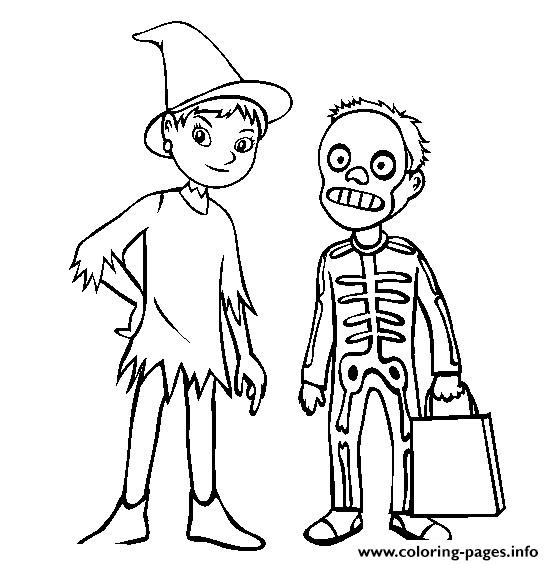 Printable Halloween Costume S Printable Kidsc425 coloring