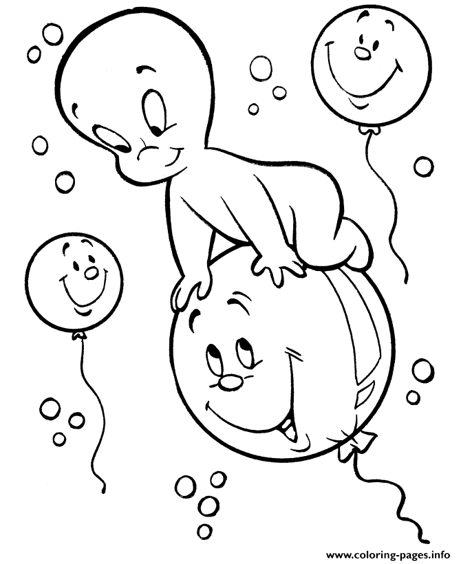 Download Casper Halloween S For Little Kids1757 Coloring Pages ...