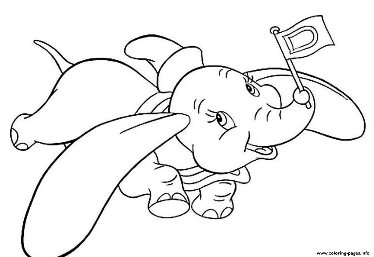 Free Printable Cartoon S Dumbo For Kids06cf coloring