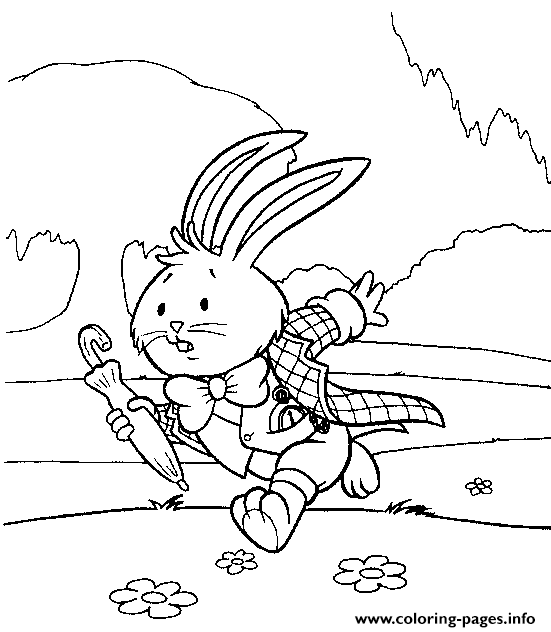 Cartoon S For Kids Rabbit Alice In Wonderland118e coloring
