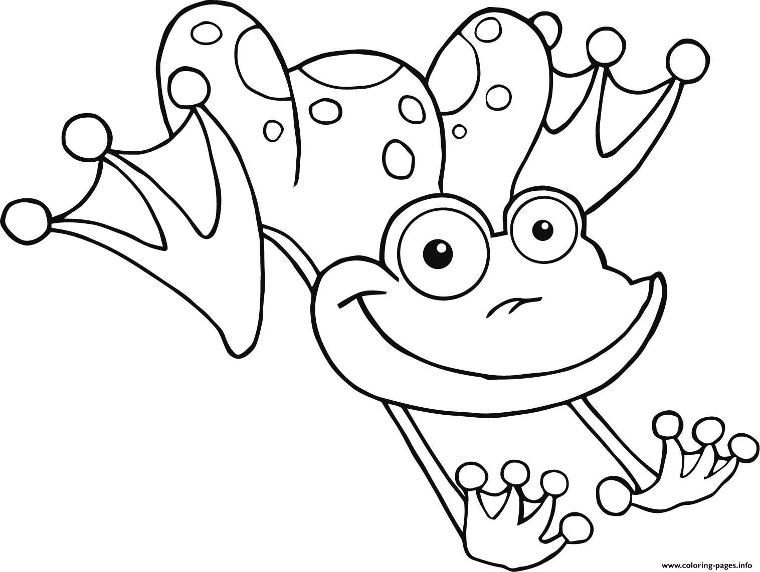 Free Frog S For Kidse924 coloring