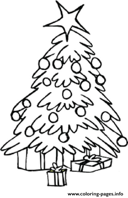 Christmas Tree S For Kids Printablee03a coloring