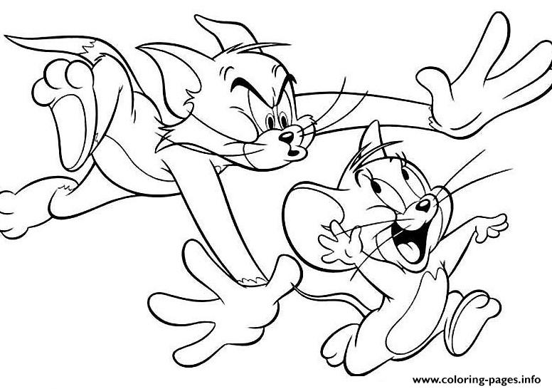 Disney  For Kids Tom And Jerry7d9f coloring