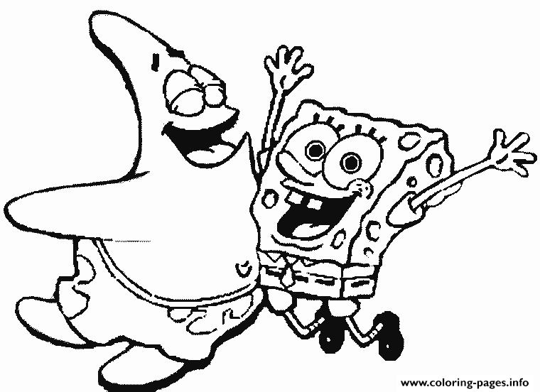 Coloring Pages For Kids Spongebob Patrick Star9717 coloring