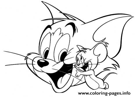 For Kids Tom And Jerry Happyc9f0 coloring
