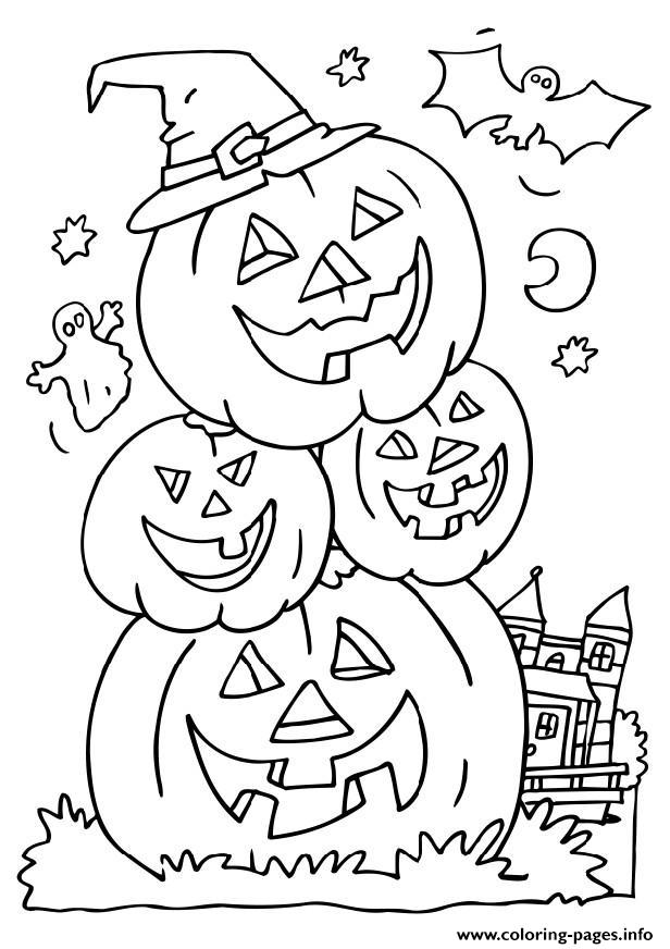 Halloween Colouring Pages For Kids To Colour0d56 coloring