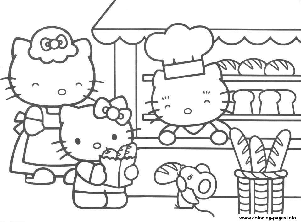 Adorable Hello Kitty S Kids94c4 coloring