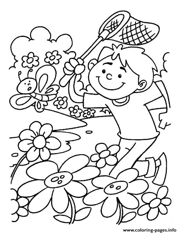 Spring S For Kidsa150 coloring