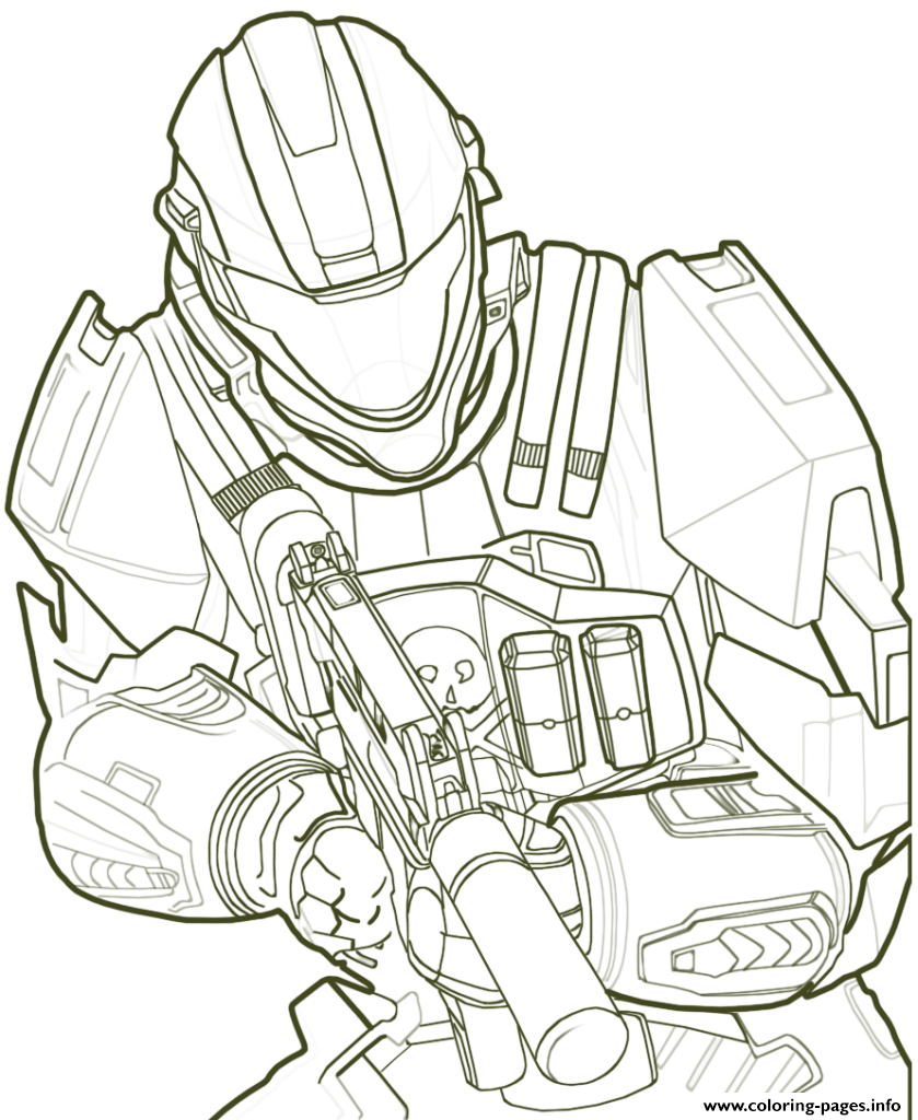 Halo Spartan Coloring Pages 839x1024 coloring