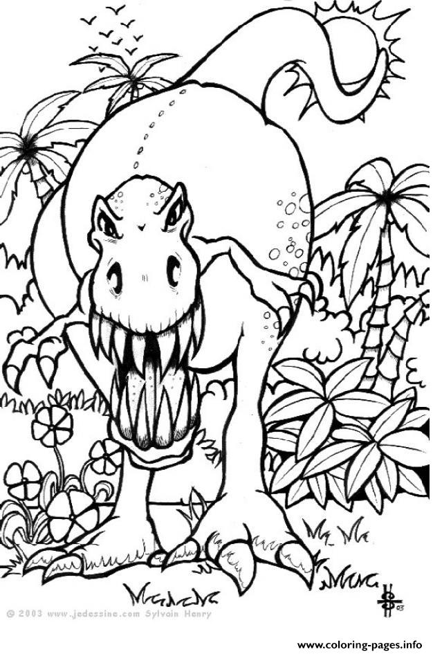 Dinosaur 16 coloring