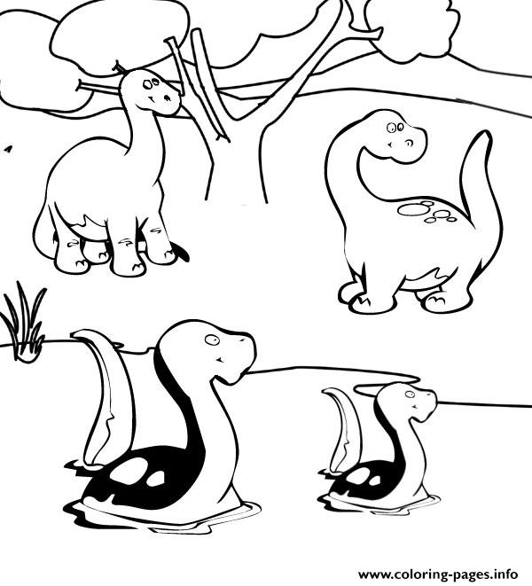Dinosaur 383 coloring