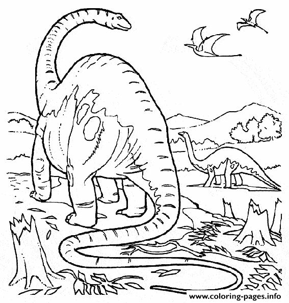 Dinosaur 43 coloring