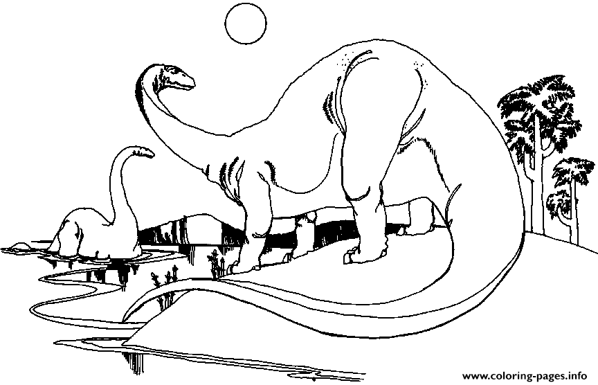Dinosaur 92 coloring