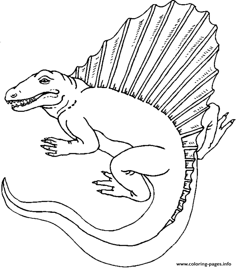 Dinosaur 135 coloring