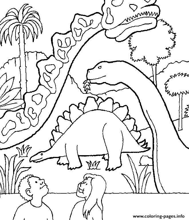 Dinosaur 60 coloring