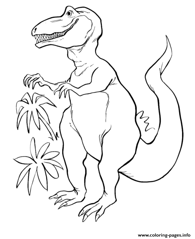 Dinosaur 221 coloring