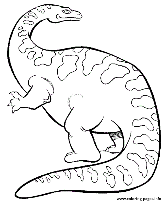 Dinosaur 380 coloring