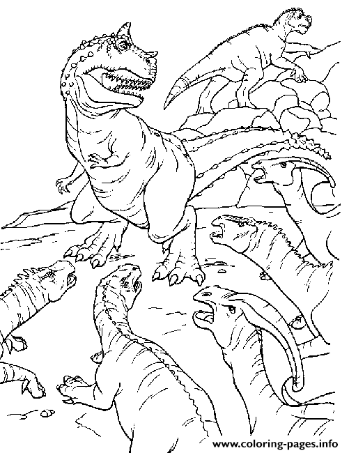 Dinosaur 373 coloring