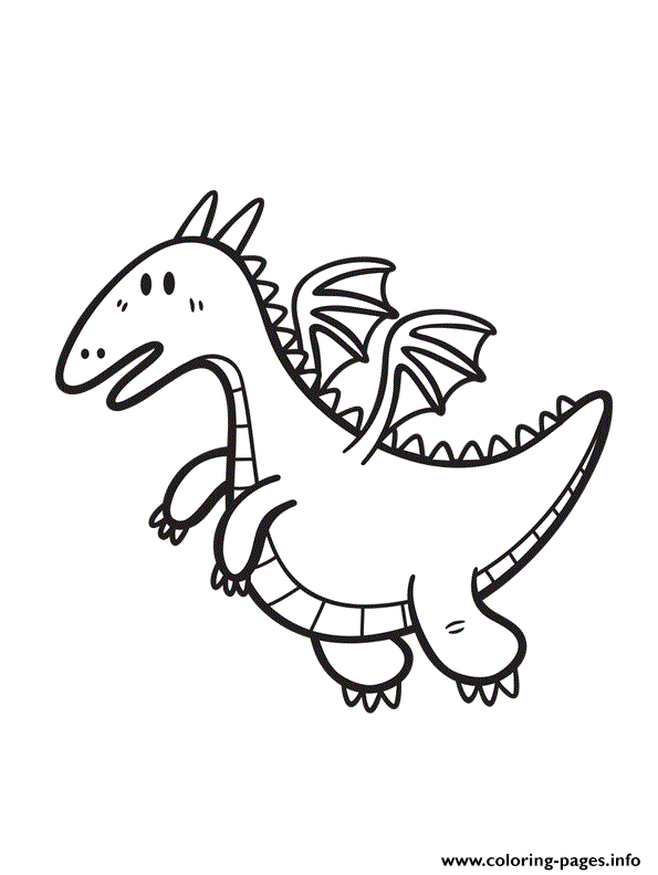 Dinosaur Pour Les Petits coloring