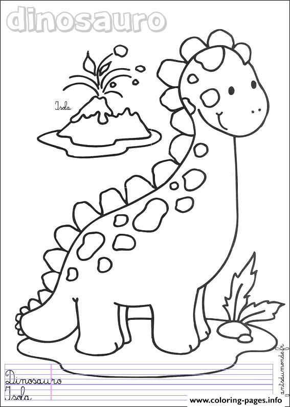 Dinosaur 127 coloring