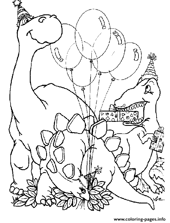 Dinosaur 289 coloring