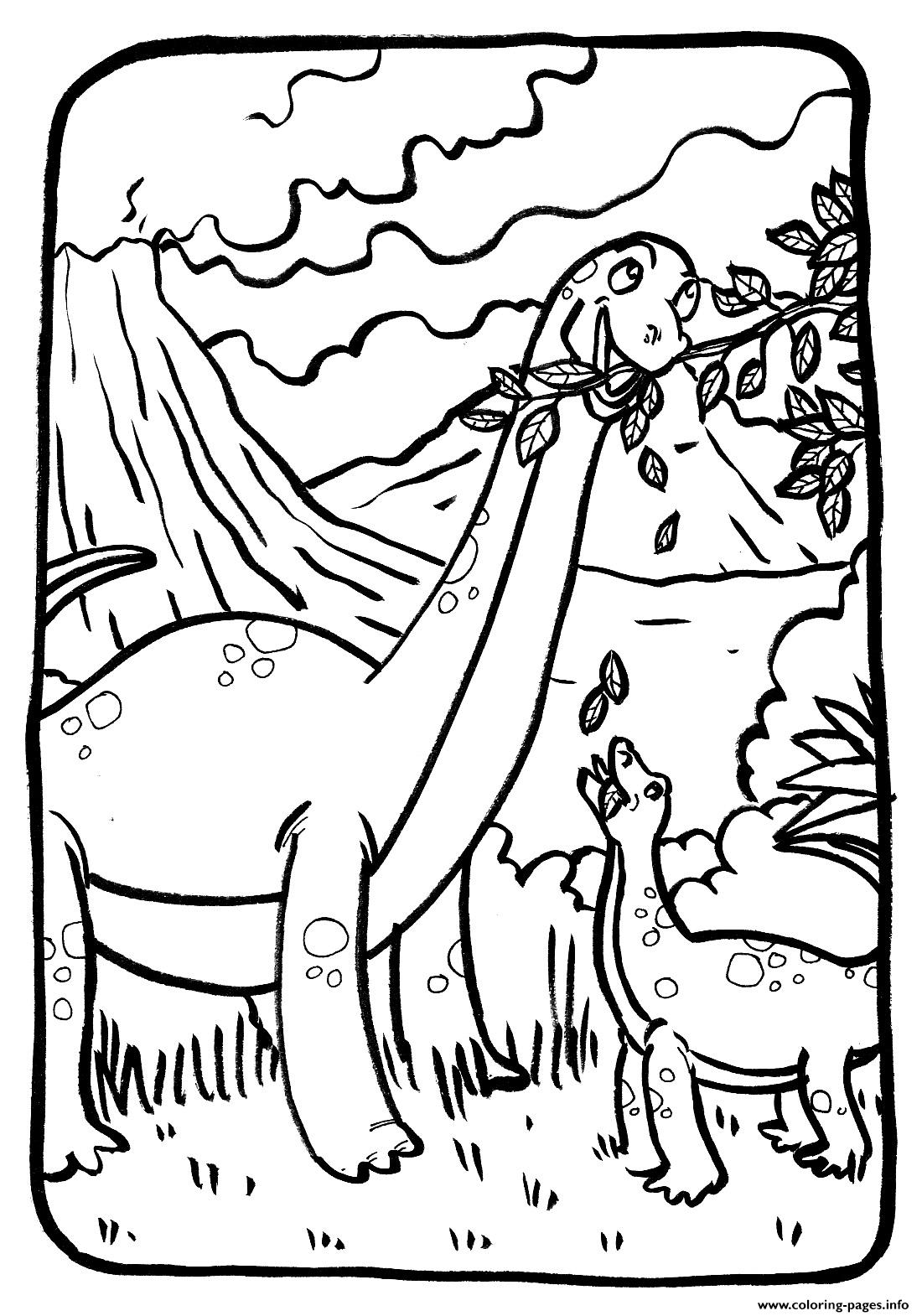 Dinosaur 344 coloring