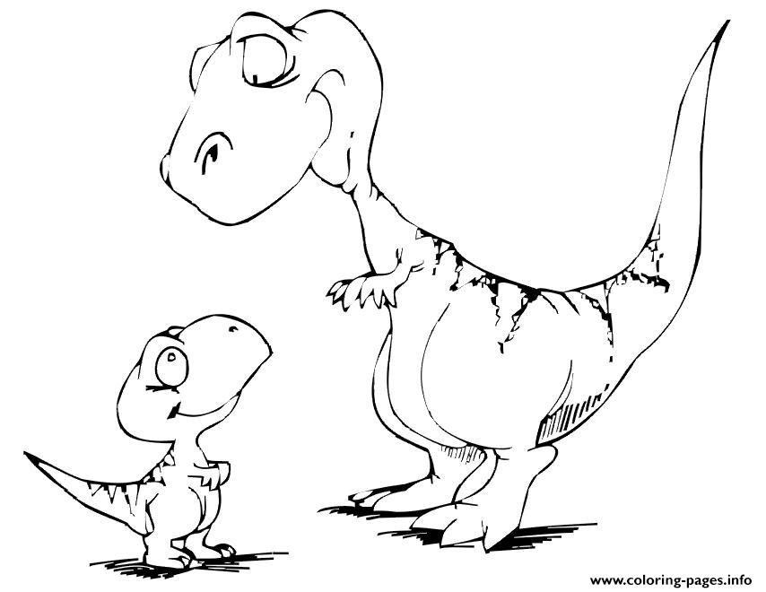 Dinosaur 2 coloring