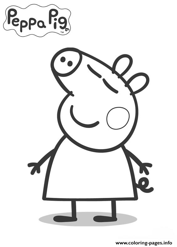 Kids Peppa Pig coloring