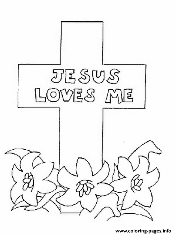 Printable Good Friday Coloring Pages