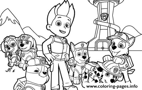 400 Top Coloring Pages For Paw Patrol  Images