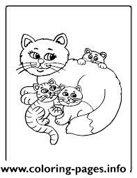 Big Momma Cat And Kids 4e05 coloring