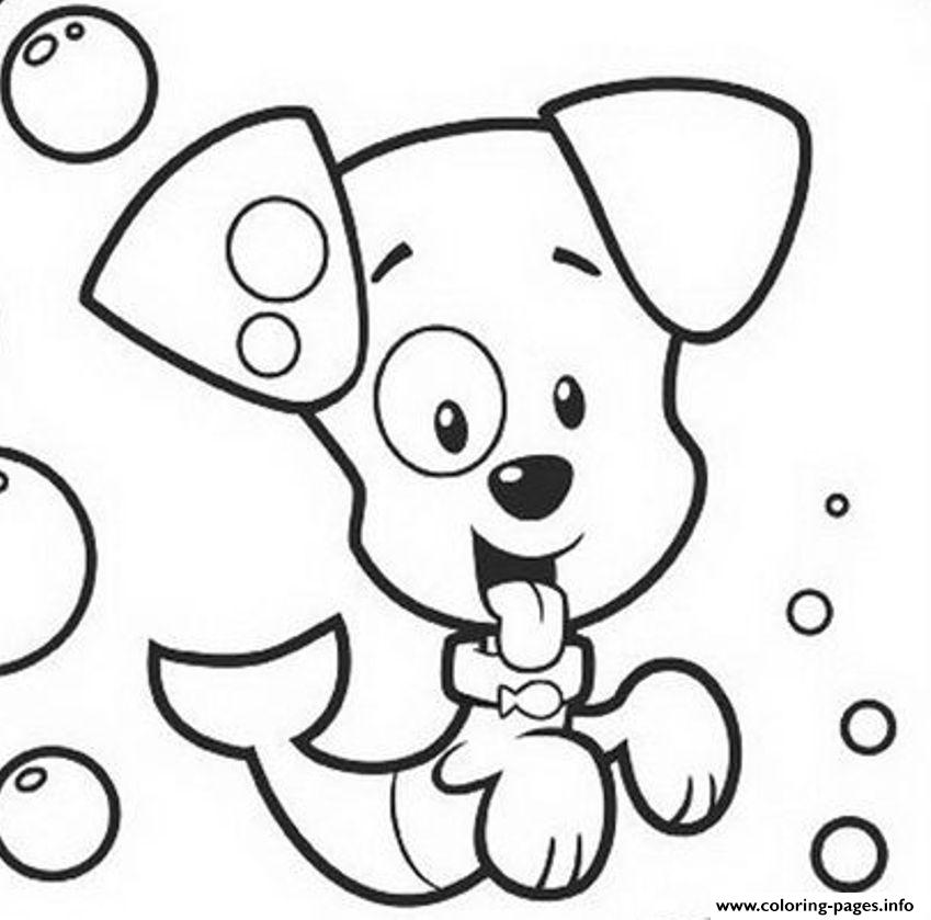 Puppy Bubble Guppies Sa6c4 coloring