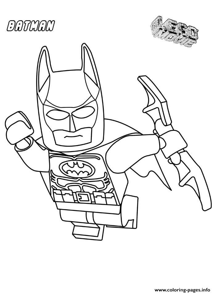 Batman Movie coloring