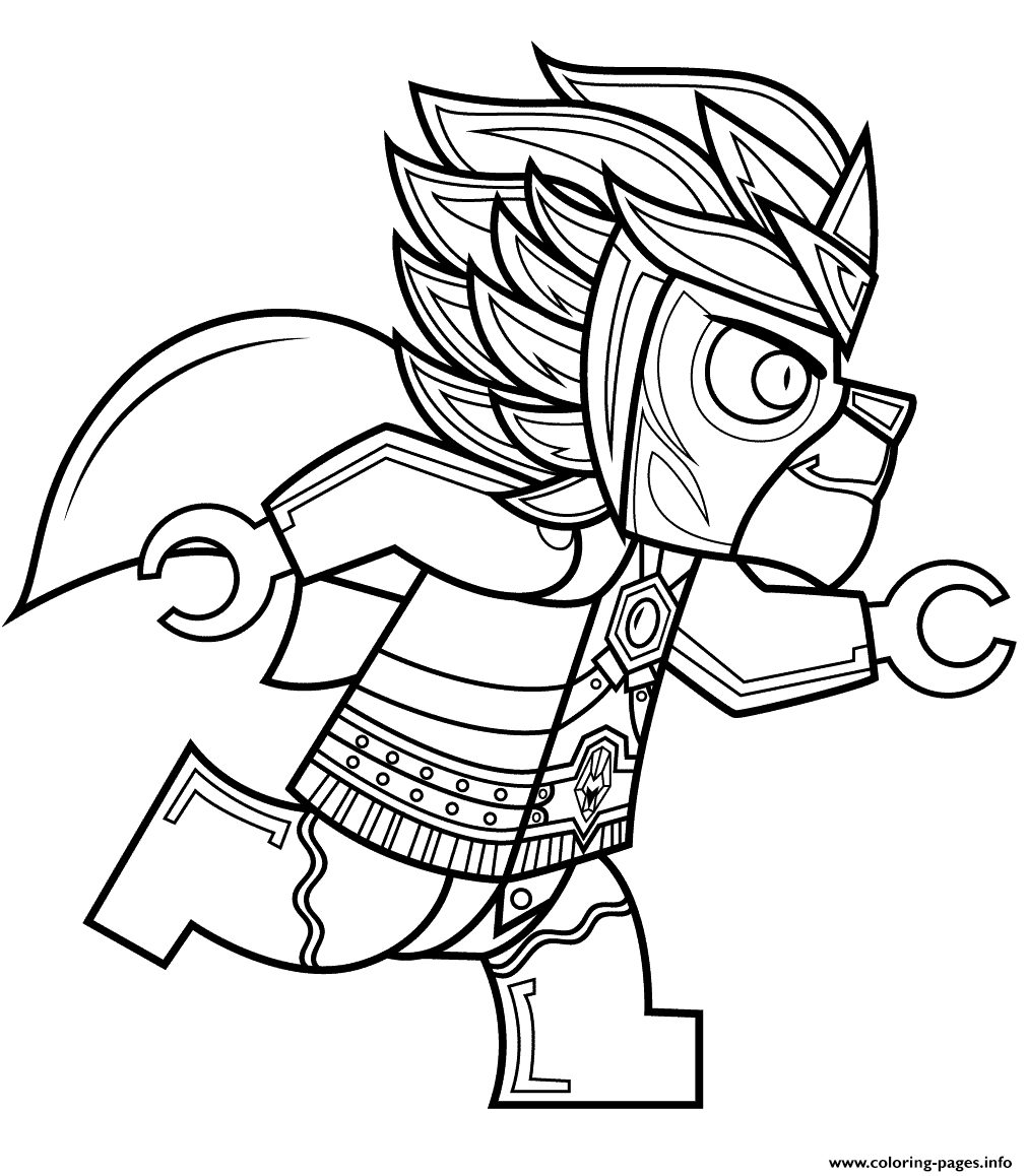 Lego Chima - Free Coloring Pages