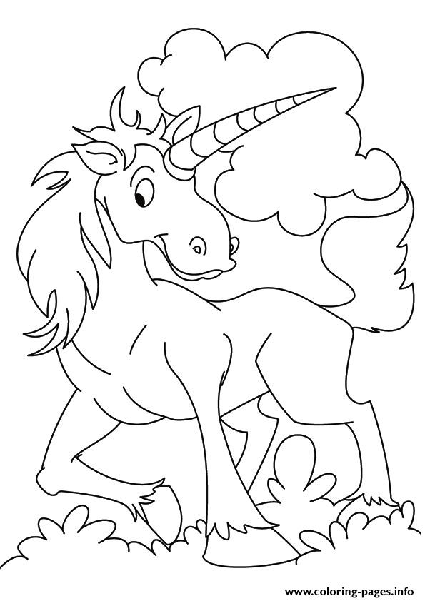 Ki’lin Unicorn coloring