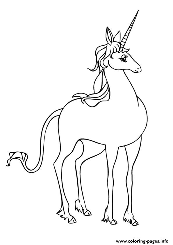 Unicorn From Daniels Dream Unicorn coloring