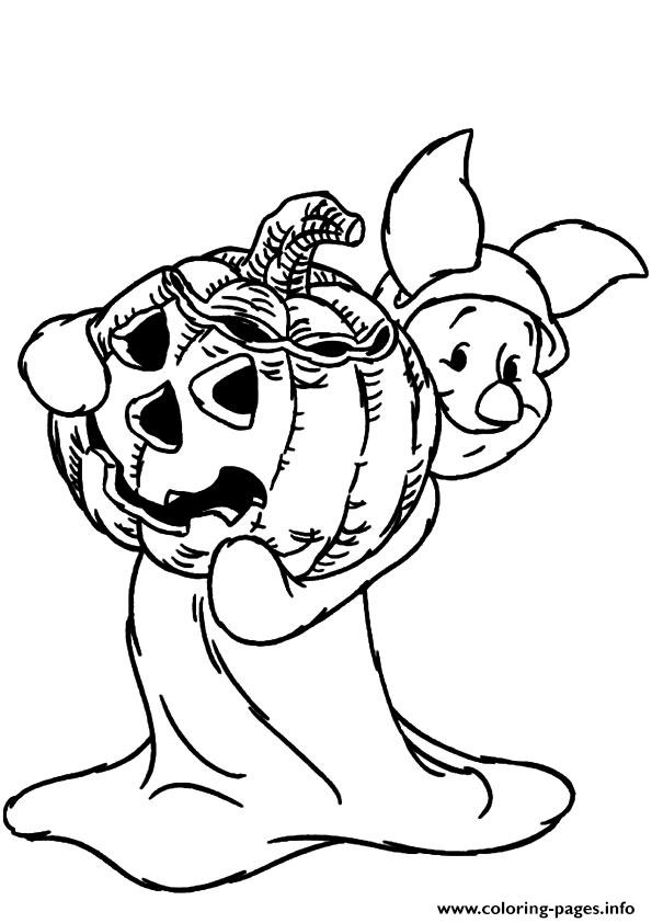 Piglet Costume Disney Halloween coloring