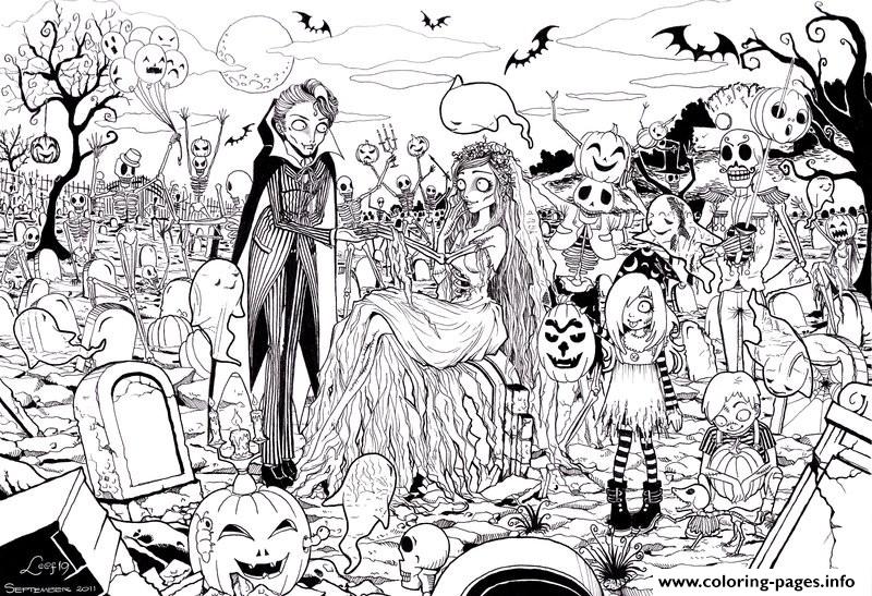 47 Top Colouring Pages For Adults Halloween For Free