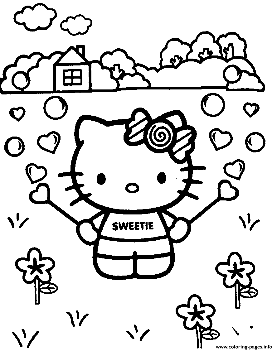 For Girls Hello Kitty4e96 coloring