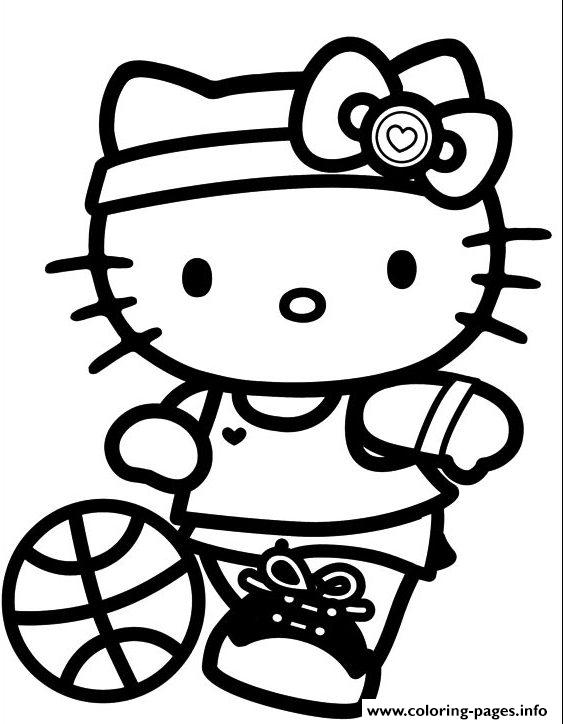 Sport Hello Kitty S For Girls Free2bd6 coloring