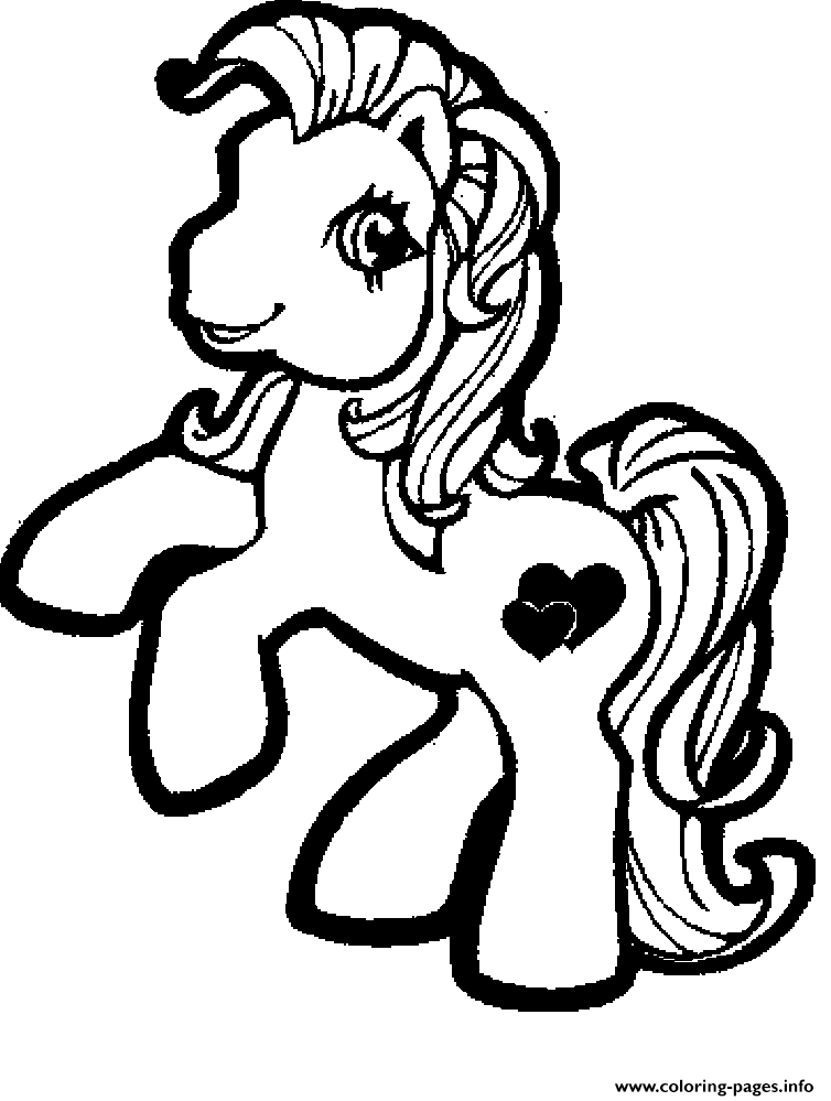 Cartoon Horse S For Girls 7d0a coloring