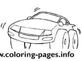 Sport Race Car coloring