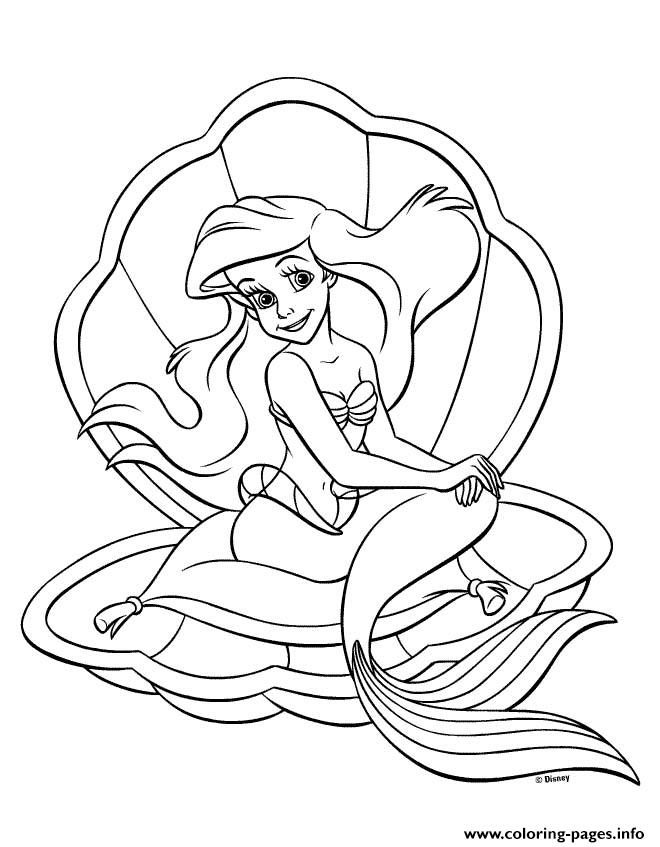 Princess Ariel coloring