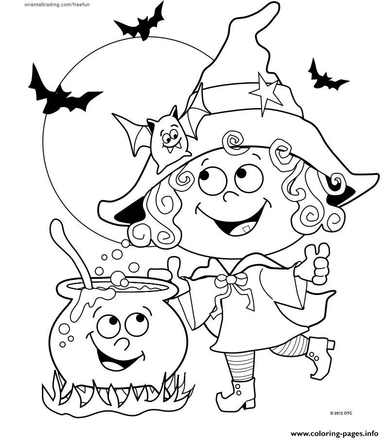 Halloween With coloring