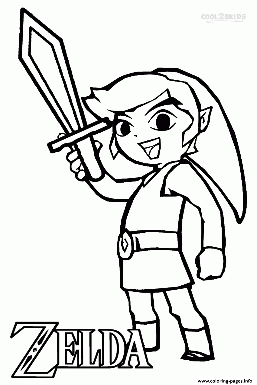 Zelda For Kids coloring