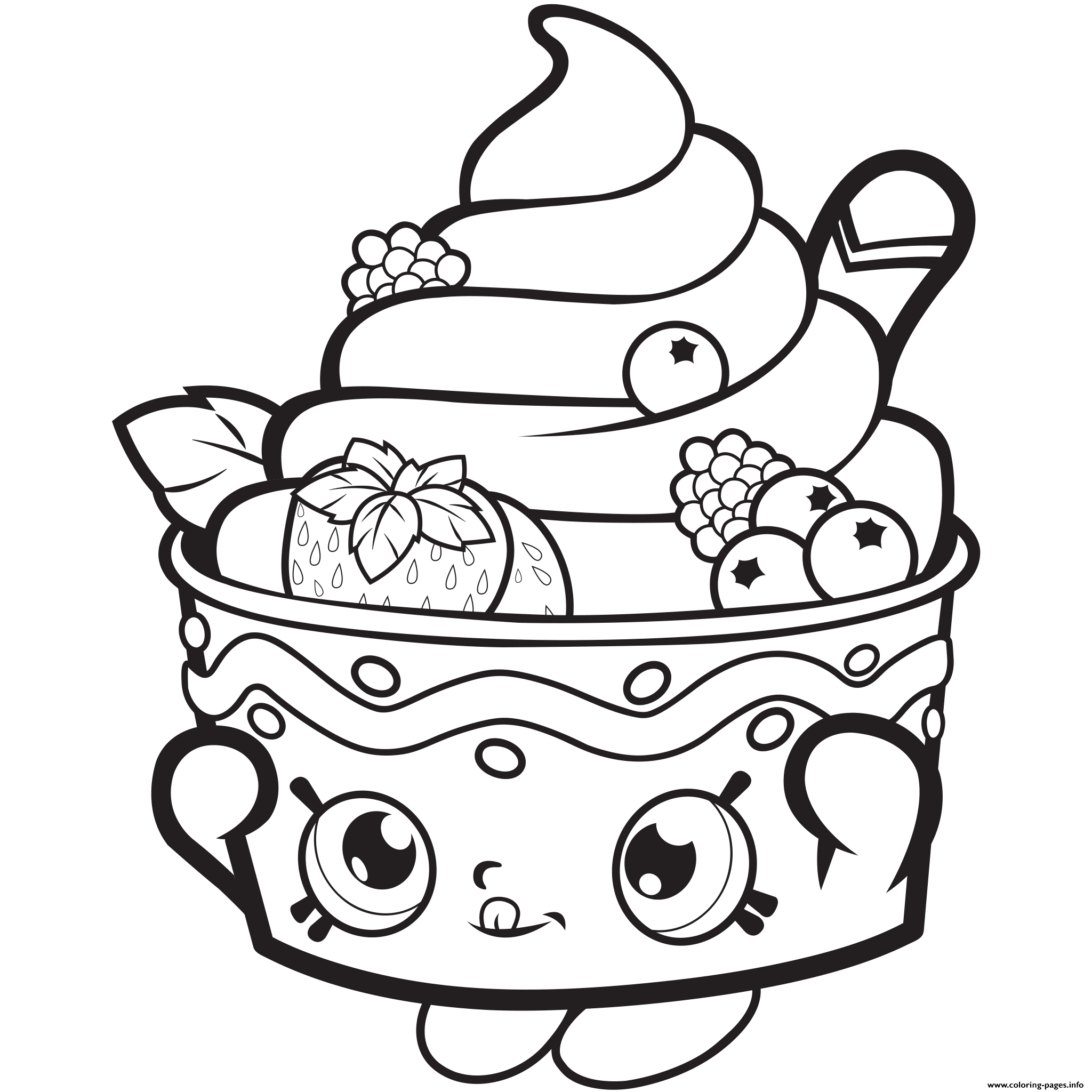 Frozen Yo Chi Printable Shopkins Season 1 Season One Printable Coloring Pages Book 14251