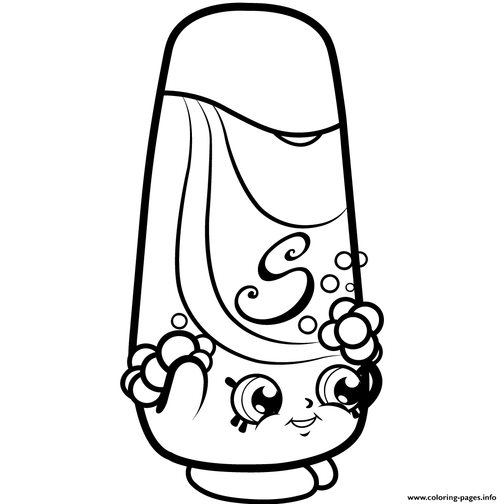 Download Shampy Shopkins Season 1 Coloring Pages Printable