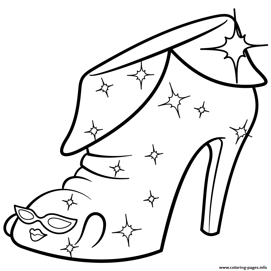 Limited Edition Angie Ankle Boot Shopkins Season 2 coloring