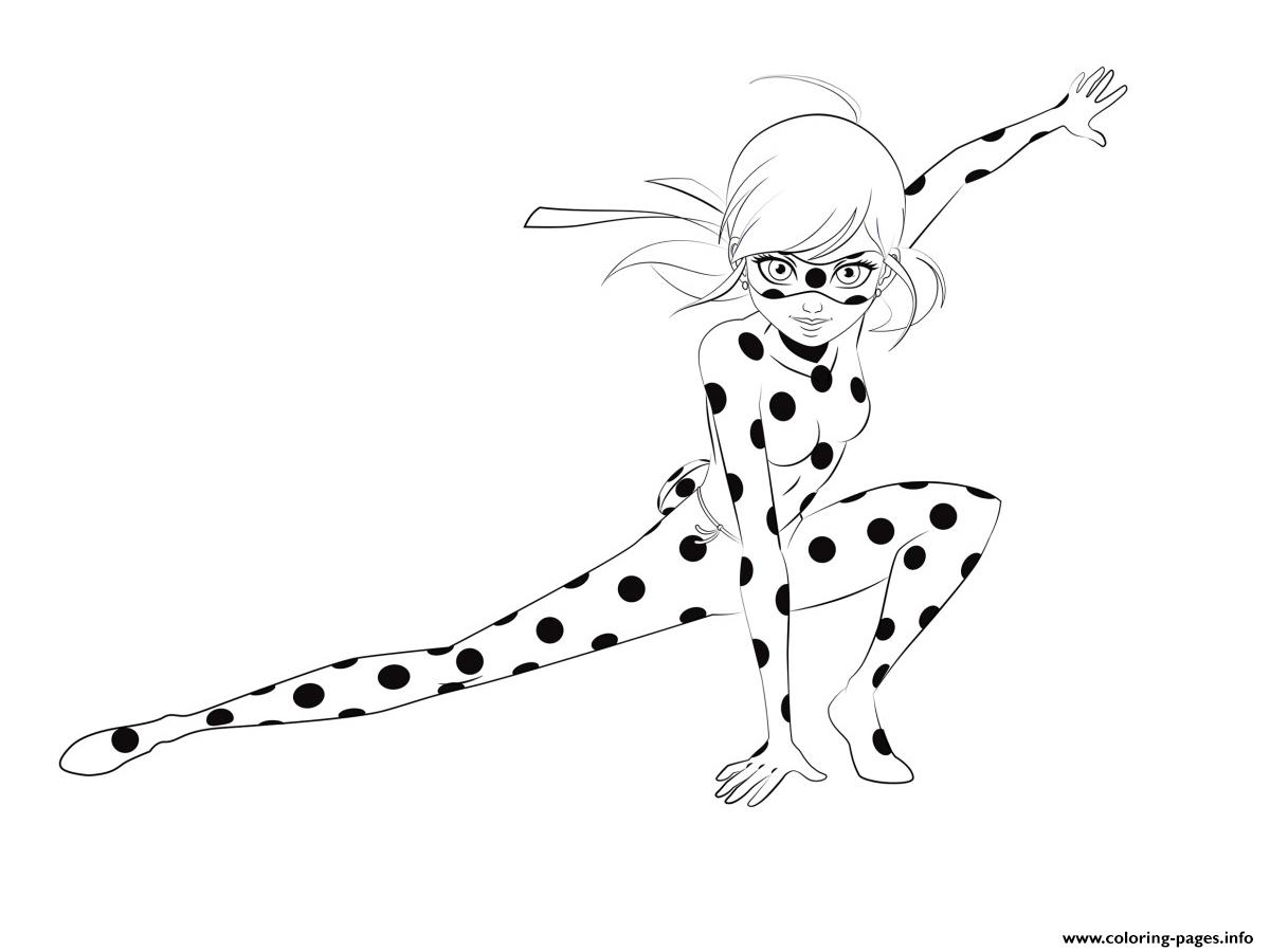 Miraculous Ladybug Coloring Pages Printable